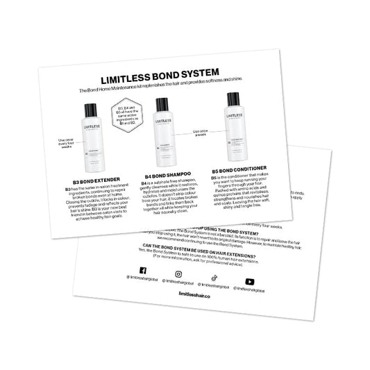 Bond System How To Use A6 Leaflets